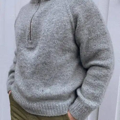 Zipper Sweater - Mann