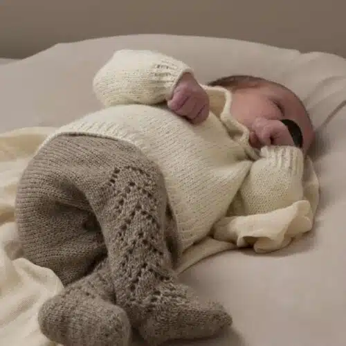 2132 - 2 - Johanne Strømpebukse Lys Brun