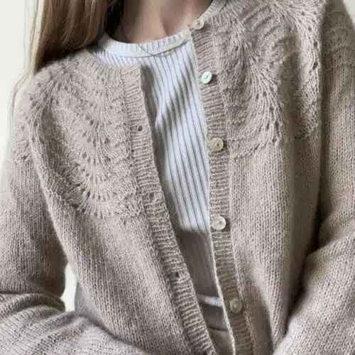 LeKnit - peacock cardigan