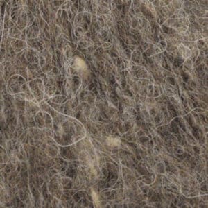 817 - Mørk Gråbrun Melert Tweed